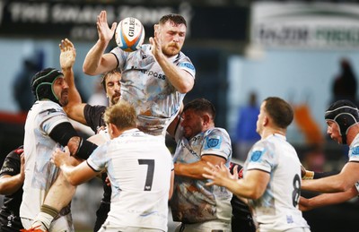 090525 - Hollywoodbets Sharks v Ospreys - United Rugby Championship - James Ratti of the Ospreys