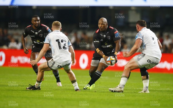 090525 - Hollywoodbets Sharks v Ospreys - United Rugby Championship - Bongi Mbonambi of the Hollywoodbets Sharks