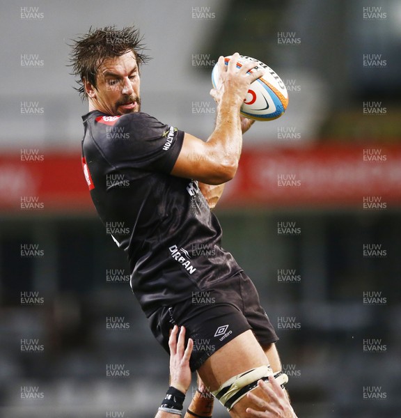 090525 - Hollywoodbets Sharks v Ospreys - United Rugby Championship - Eben Etzebeth of the Hollywoodbets Sharks