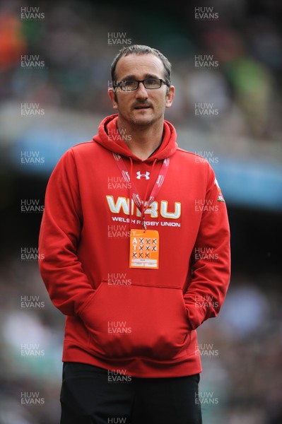 120512 - HSBC Sevens World Series London - Fiji v Wales -Wales sevens head coach Paul John