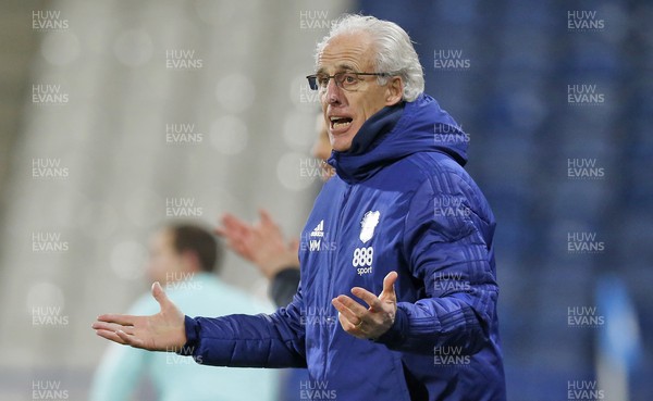 050321 - Huddersfield Town v Cardiff City - Sky Bet Championship - Manager Mick McCarthy of Cardiff