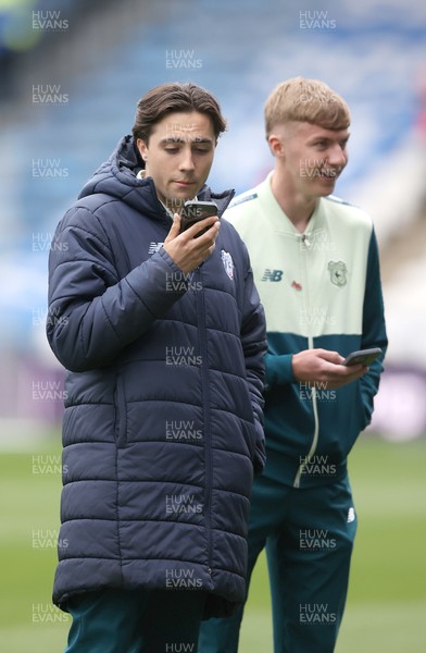 140426 - Huddersfield Town v Cardiff City - Sky Bet League 1 - Chris Willock of Cardiff