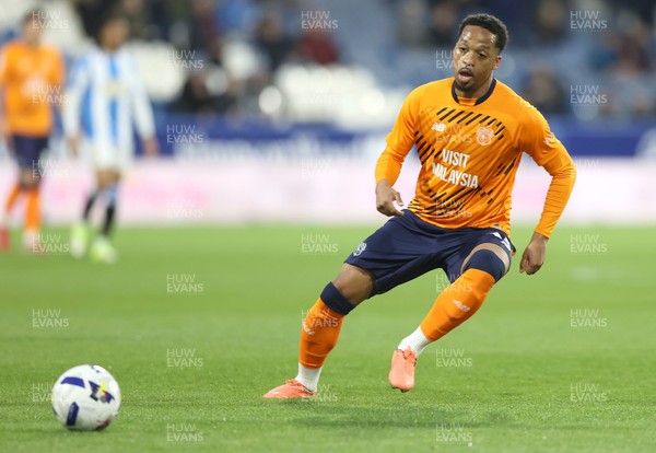 140426 - Huddersfield Town v Cardiff City - Sky Bet League 1 - Chris Willock of Cardiff