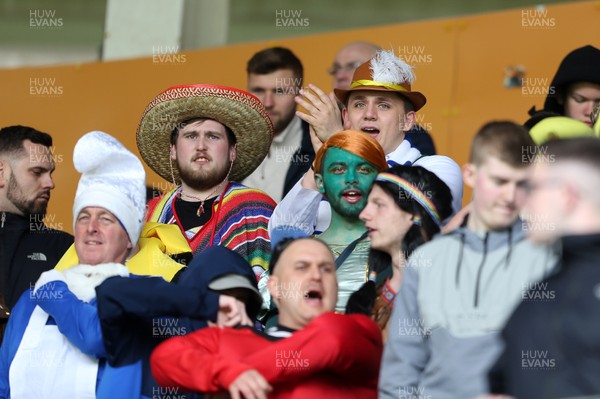 280418 - Hull City v Cardiff City - SkyBet Championship - Cardiff fans in fancy dress