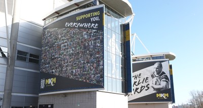 240126 - Hull City v Swansea City - Sky Bet Championship - A general view of MKM stadium