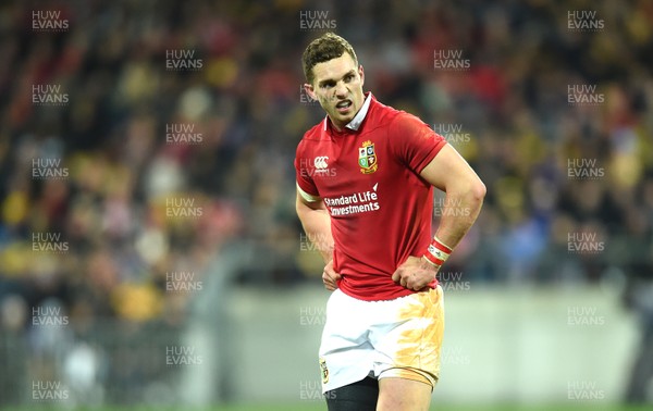 270617 - Hurricanes v British & Irish Lions - George North of British & Irish Lions