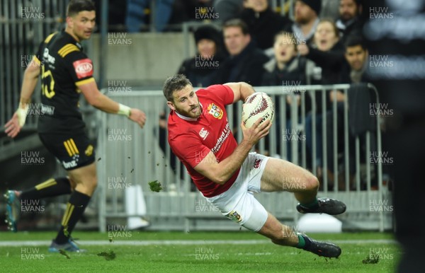 270617 - Hurricanes v British & Irish Lions - Tommy Seymour of British & Irish Lions scores his second try