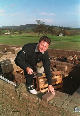 170295 - Ian Woosnam working on the Golf Academy at Celtic Manor Golf Club, Newport 