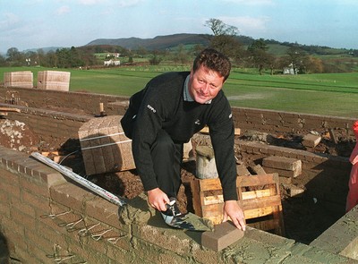 170295 - Ian Woosnam working on the Golf Academy at Celtic Manor Golf Club, Newport 