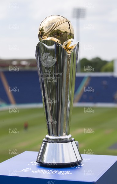 100517 - ICC Champions Trophy - Picture shows the trophy at The sse SWALEC