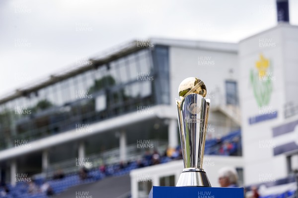 100517 - ICC Champions Trophy - Picture shows the trophy at The sse SWALEC