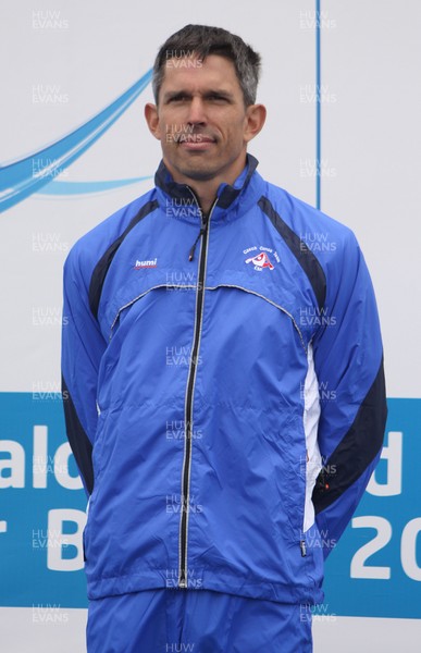 220613 - ICF Canoe Slalom World Cup Day 2-Pictured is Stanislav Jezek of the Czech Republic who won Gold in the C1 Mens Finals at the Canoe Slalom World Cup, Cardiff International White Water Centre