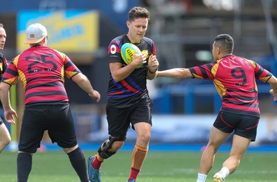 220821 - Cardiff Rugby Inclusive Rugby Festival - Teams take part in the Inclusive Rugby Festival at Cardiff Arms Park