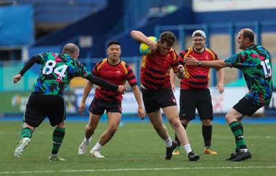 220821 - Cardiff Rugby Inclusive Rugby Festival - Teams take part in the Inclusive Rugby Festival at Cardiff Arms Park