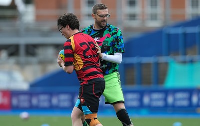 220821 - Cardiff Rugby Inclusive Rugby Festival - Teams take part in the Inclusive Rugby Festival at Cardiff Arms Park