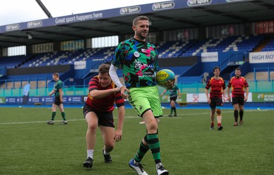 220821 - Cardiff Rugby Inclusive Rugby Festival - Teams take part in the Inclusive Rugby Festival at Cardiff Arms Park