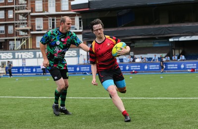 220821 - Cardiff Rugby Inclusive Rugby Festival - Teams take part in the Inclusive Rugby Festival at Cardiff Arms Park