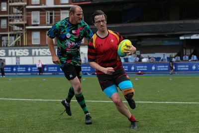 220821 - Cardiff Rugby Inclusive Rugby Festival - Teams take part in the Inclusive Rugby Festival at Cardiff Arms Park