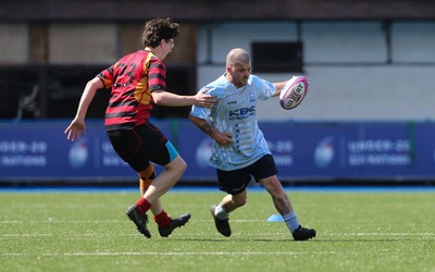 220821 - Cardiff Rugby Inclusive Rugby Festival - Teams take part in the Inclusive Rugby Festival at Cardiff Arms Park