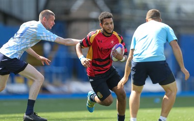 220821 - Cardiff Rugby Inclusive Rugby Festival - Teams take part in the Inclusive Rugby Festival at Cardiff Arms Park