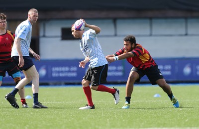 220821 - Cardiff Rugby Inclusive Rugby Festival - Teams take part in the Inclusive Rugby Festival at Cardiff Arms Park