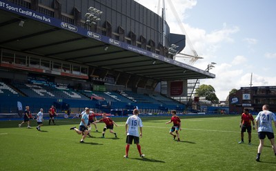 220821 - Cardiff Rugby Inclusive Rugby Festival - Teams take part in the Inclusive Rugby Festival at Cardiff Arms Park