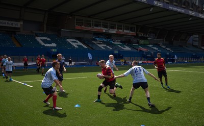 220821 - Cardiff Rugby Inclusive Rugby Festival - Teams take part in the Inclusive Rugby Festival at Cardiff Arms Park