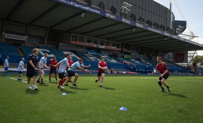 220821 - Cardiff Rugby Inclusive Rugby Festival - Teams take part in the Inclusive Rugby Festival at Cardiff Arms Park