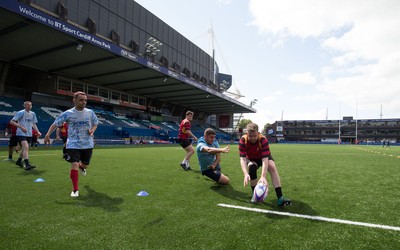 220821 - Cardiff Rugby Inclusive Rugby Festival - Teams take part in the Inclusive Rugby Festival at Cardiff Arms Park