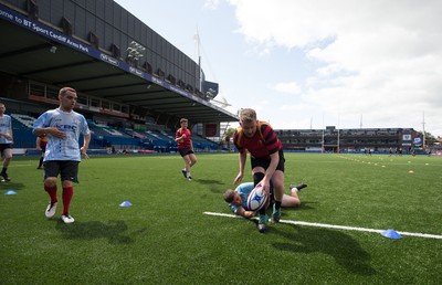 220821 - Cardiff Rugby Inclusive Rugby Festival - Teams take part in the Inclusive Rugby Festival at Cardiff Arms Park