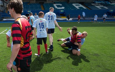 220821 - Cardiff Rugby Inclusive Rugby Festival - Teams take part in the Inclusive Rugby Festival at Cardiff Arms Park