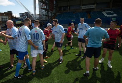 220821 - Cardiff Rugby Inclusive Rugby Festival - Teams take part in the Inclusive Rugby Festival at Cardiff Arms Park