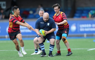 220821 - Cardiff Rugby Inclusive Rugby Festival - Teams take part in the Inclusive Rugby Festival at Cardiff Arms Park