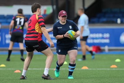 220821 - Cardiff Rugby Inclusive Rugby Festival - Teams take part in the Inclusive Rugby Festival at Cardiff Arms Park