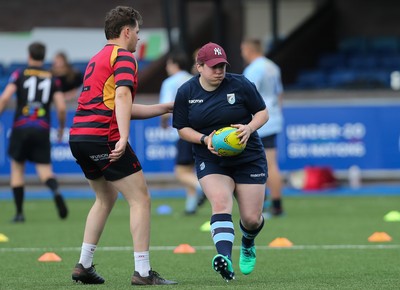 220821 - Cardiff Rugby Inclusive Rugby Festival - Teams take part in the Inclusive Rugby Festival at Cardiff Arms Park