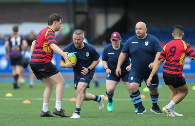 220821 - Cardiff Rugby Inclusive Rugby Festival - Teams take part in the Inclusive Rugby Festival at Cardiff Arms Park