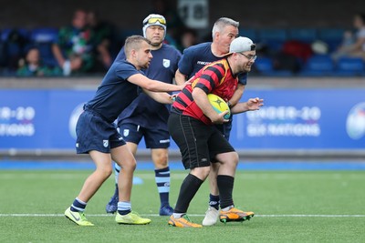 220821 - Cardiff Rugby Inclusive Rugby Festival - Teams take part in the Inclusive Rugby Festival at Cardiff Arms Park