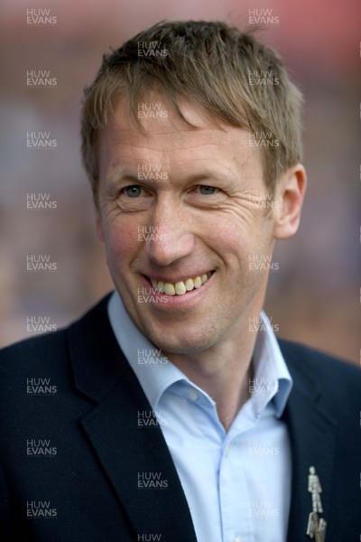 220419 - Ipswich Town v Swansea City - Sky Bet Championship - Manager of Swansea City, Graham Potter