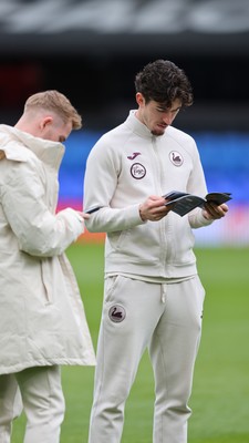 280226 - Ipswich Town v Swansea City - Sky Bet Championship - Josh Key of Swansea City 