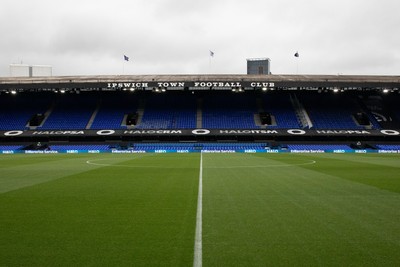 280226 - Ipswich Town v Swansea City - Sky Bet Championship - A general view of Portman Road