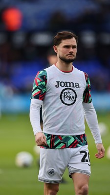 280226 - Ipswich Town v Swansea City - Sky Bet Championship - Liam Cullen of Swansea City 