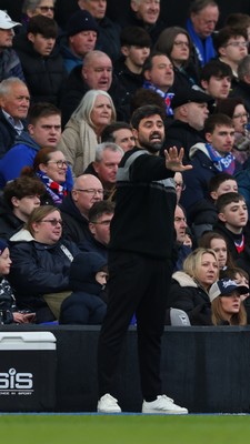 280226 - Ipswich Town v Swansea City - Sky Bet Championship - Manager of Swansea City, Vitor Matos