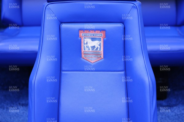 280226 - Ipswich Town v Swansea City - Sky Bet Championship - Dugouts at Portman Road 