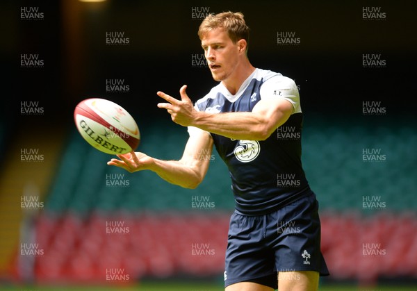 070815 - Ireland Rugby Training -Andrew Trimble during training