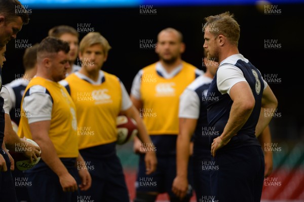 070815 - Ireland Rugby Training -Jamie Heaslip during training