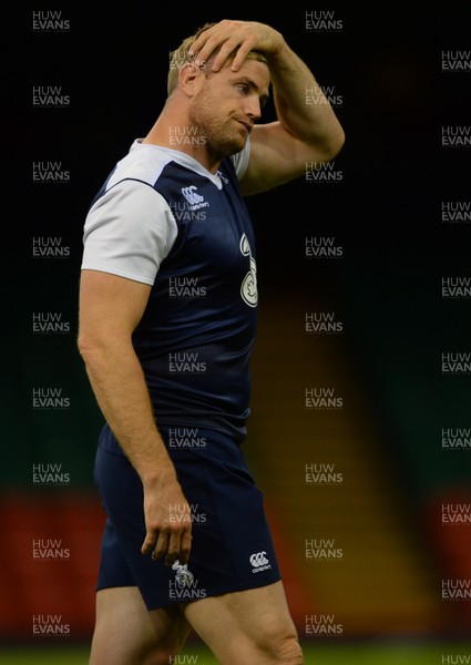 070815 - Ireland Rugby Training -Jamie Heaslip during training