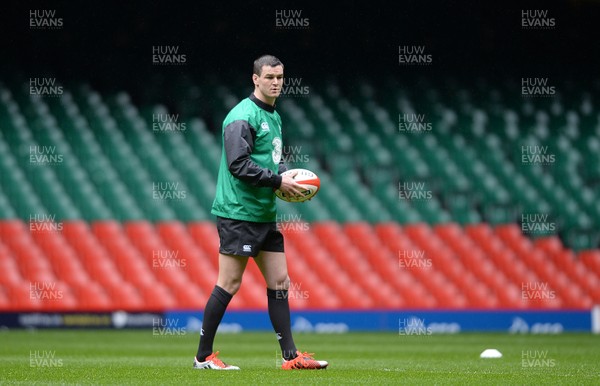 130315 - Ireland Rugby Training -Jonny Sexton during training