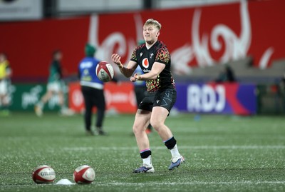 070326 - Ireland U20s v Wales U20s - U20s Six Nations Championship - Lloyd Lucas of Wales 
