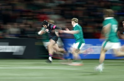 070326 - Ireland U20s v Wales U20s - U20s Six Nations Championship - Osian Darwin-Lewis of Wales 