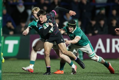 070326 - Ireland U20s v Wales U20s - U20s Six Nations Championship - Sion Davies of Wales makes a break